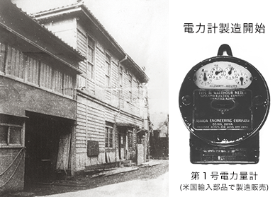 本社工場・電力製造開始